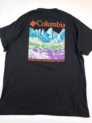 Columbia Men's Black Short Sleeve T-Shirt