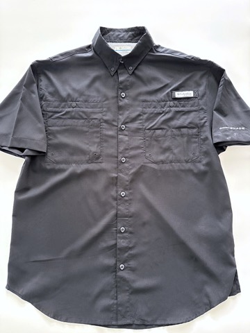 Columbia PFG Men's Tamiami II Black Short Sleeve Shirt