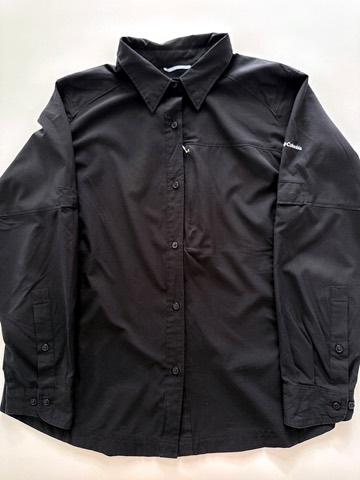 Columbia Women's Silver Ridge Black Long Sleeve Shirt