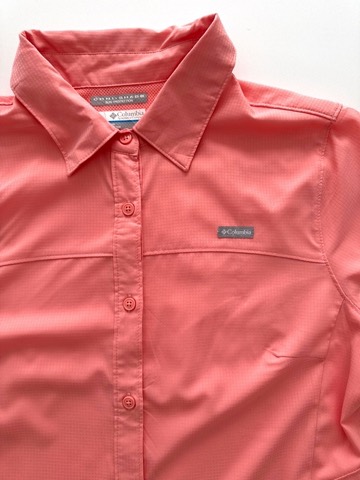 Columbia Women's Pink Short Sleeve Shirt