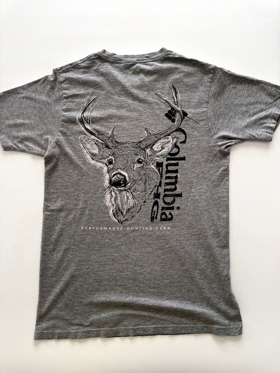 Columbia PHG Men's Grey Short Sleeve T-Shirt