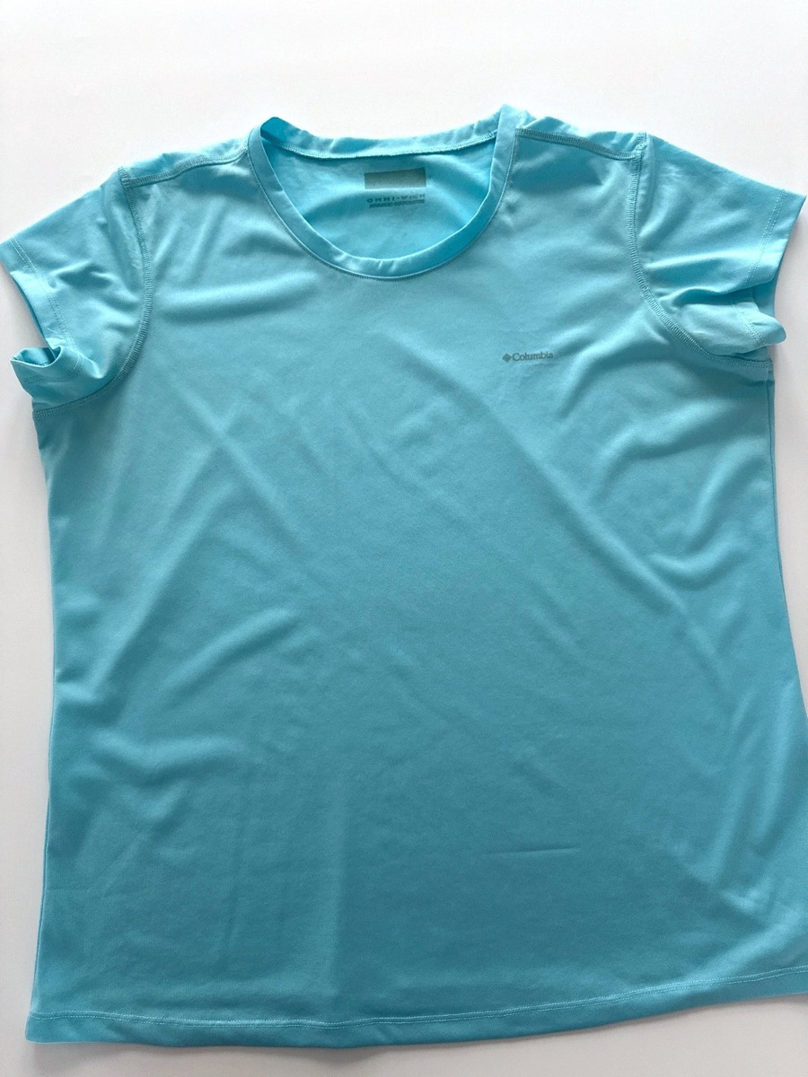 Columbia Women's Turquoise Short Sleeve T-Shirt