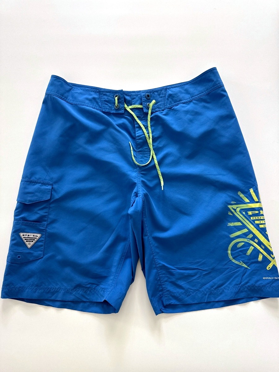 Columbia PFG Men's Blue Swim Shorts