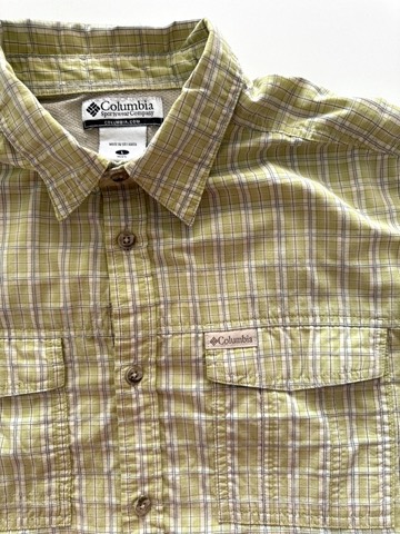Columbia Men's Check Short Sleeve Shirt