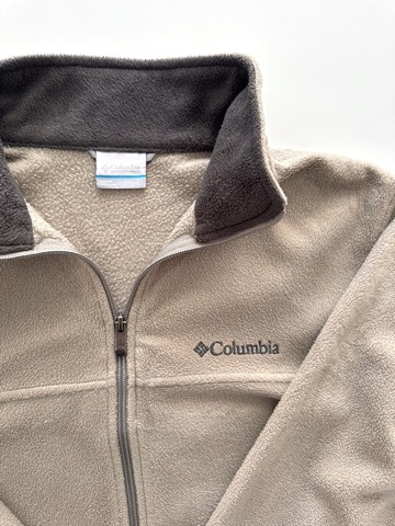 Columbia Men's Beige & Grey Fleece