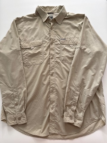 Columbia Titanium Men's Beige Shirt