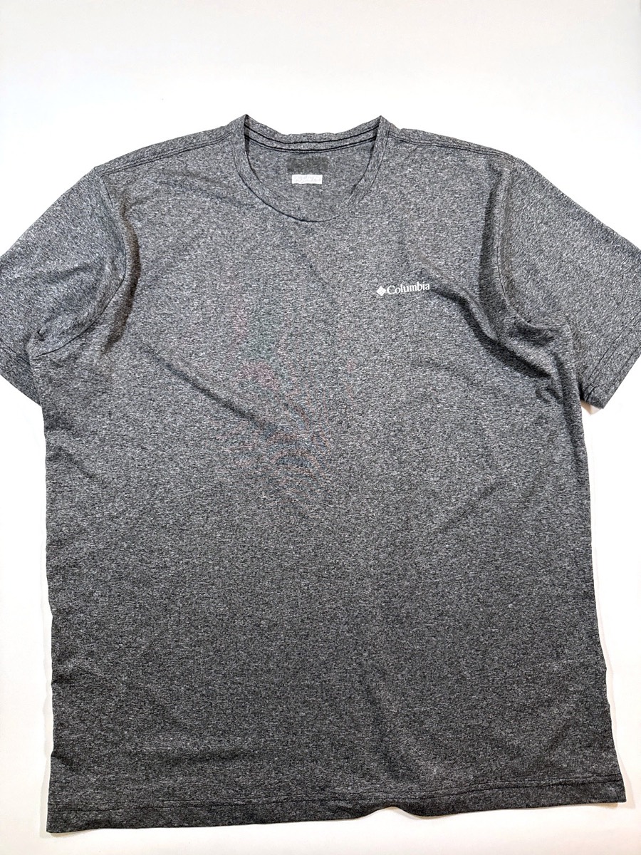 Columbia Men's Hike Technical Grey Short Sleeve T-Shirt