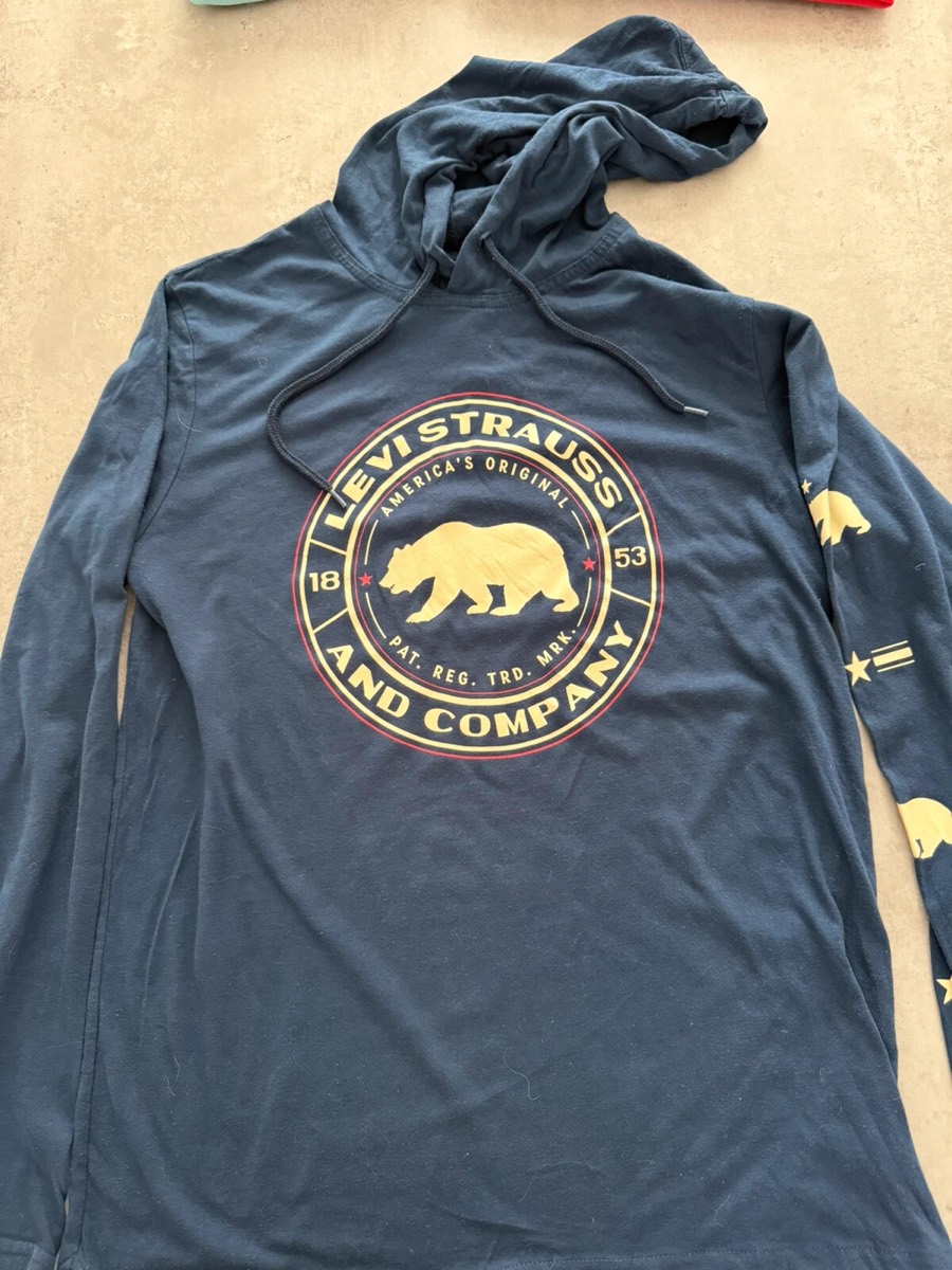 Levi's Men's Navy Hoodie
