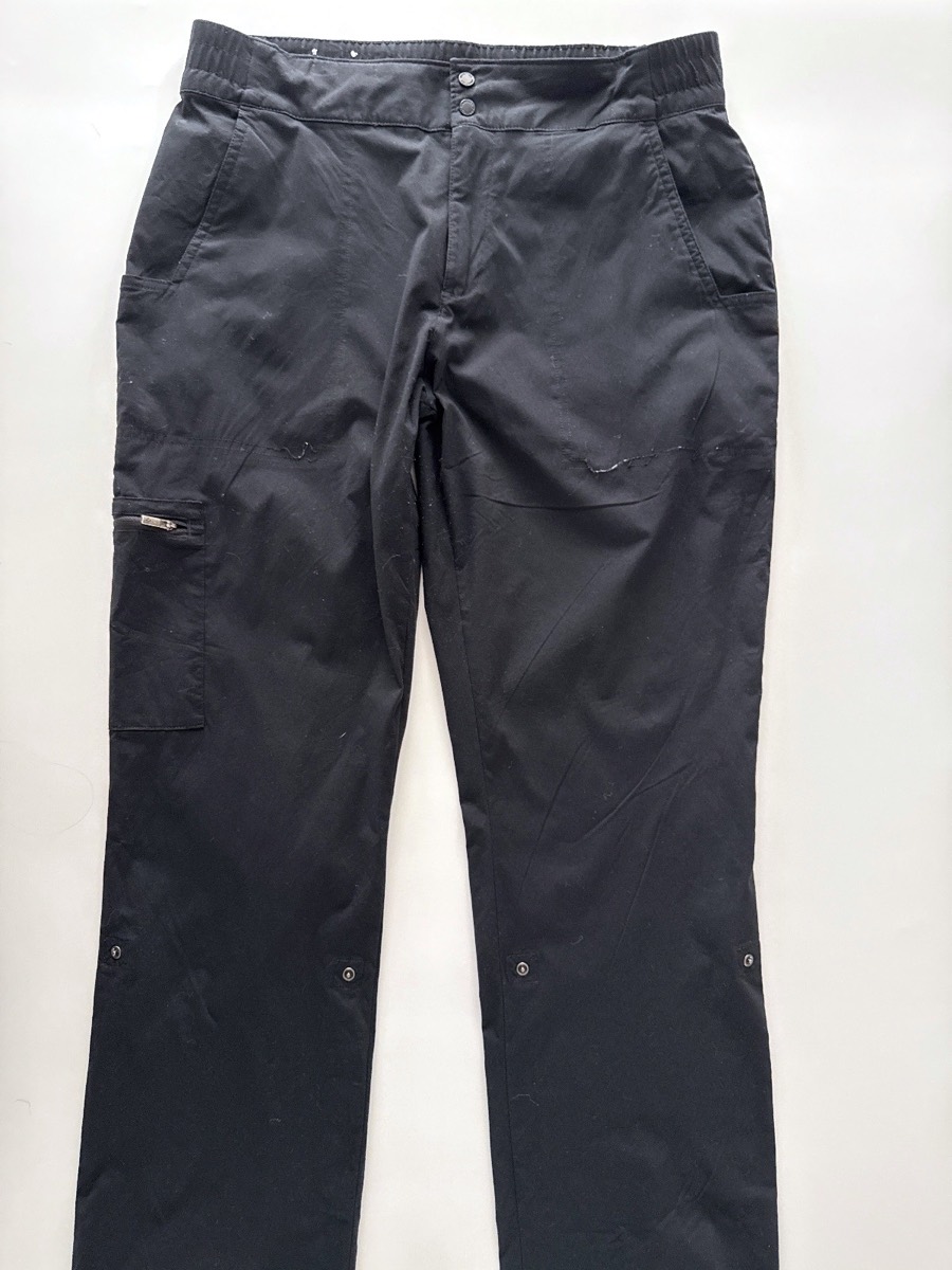 Columbia Women's Saturday Trail High Rise Black Straight Leg Trousers