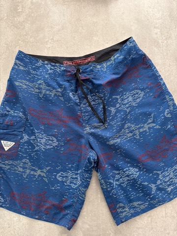 Columbia PFG Navy Shorts