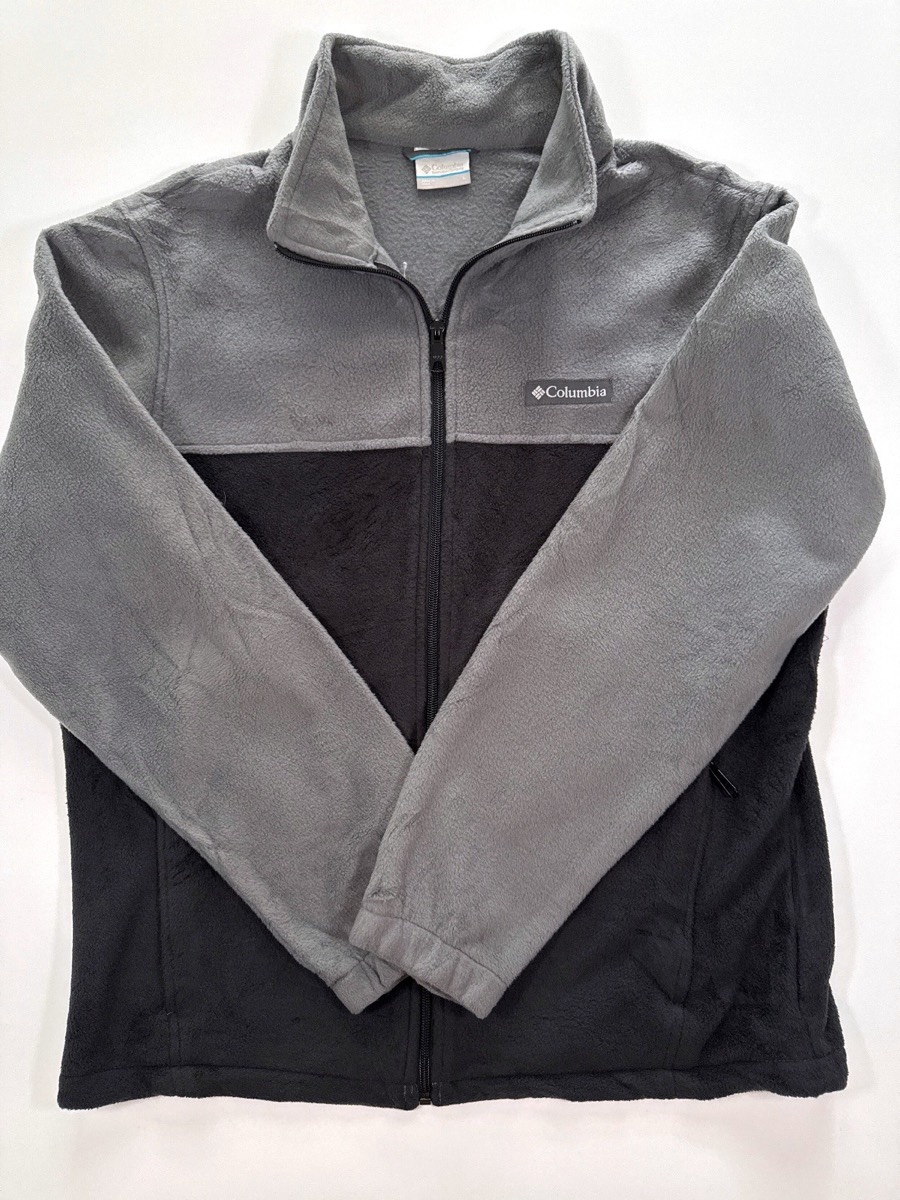 Columbia Men's Mount Grant Full Zip Grey Fleece