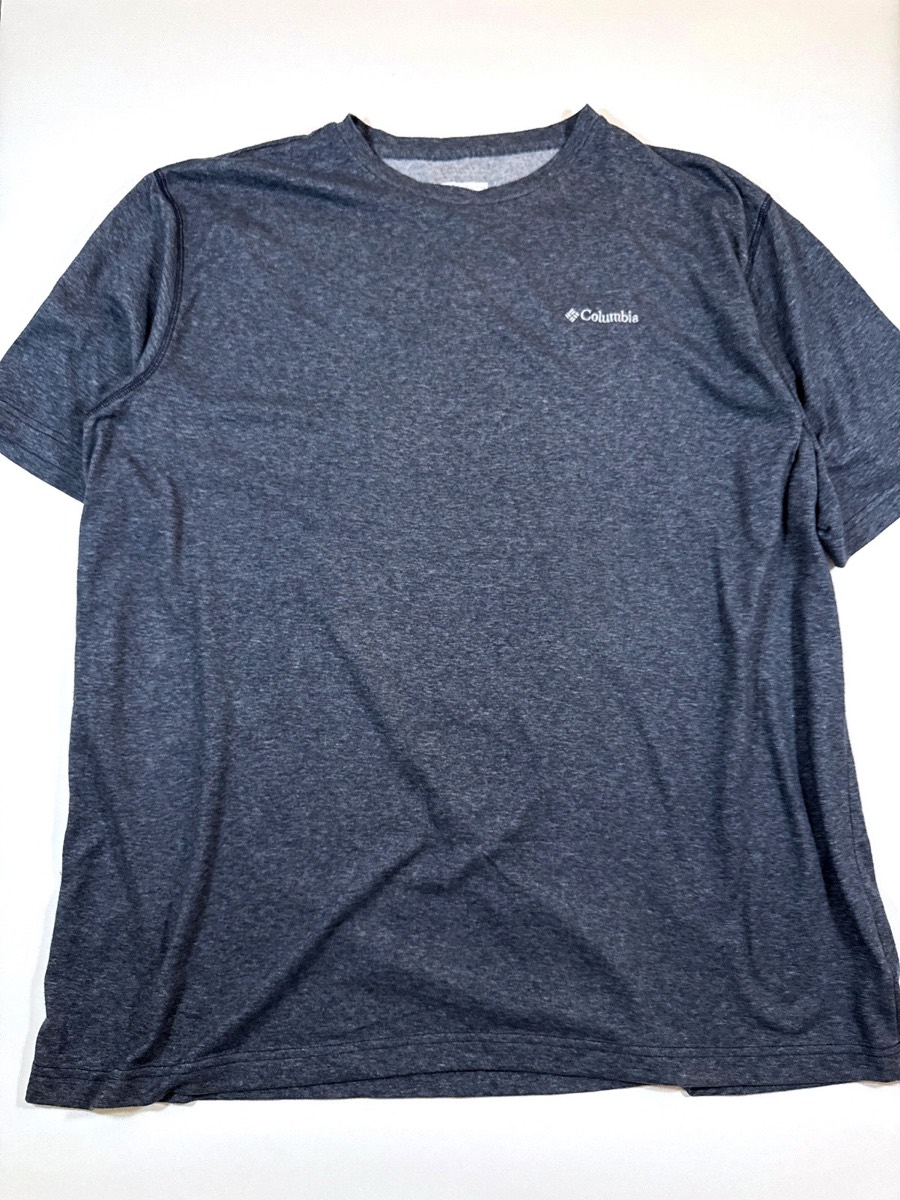 Columbia Men's Zero Rules Grey Short Sleeve T-Shirt