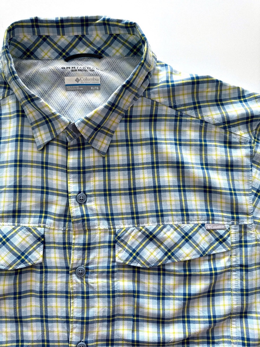 Columbia Men's Check Short Sleeve Shirt