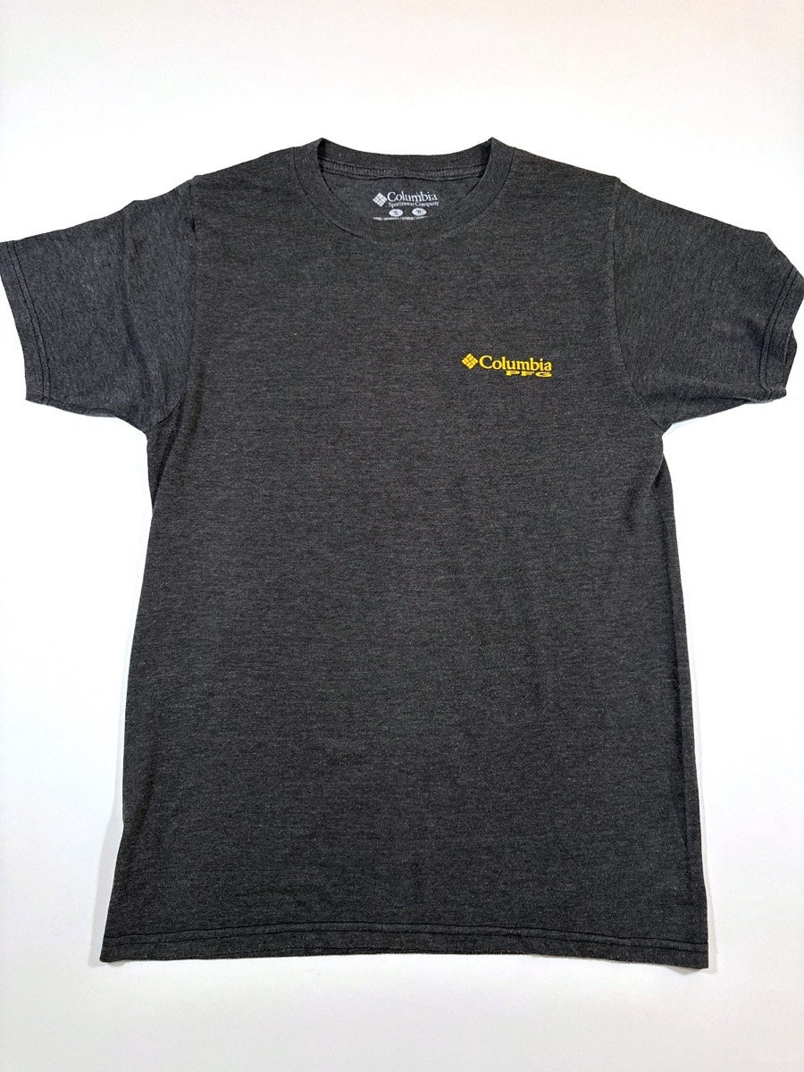 Columbia PFG Men's Grey Short Sleeve T-Shirt