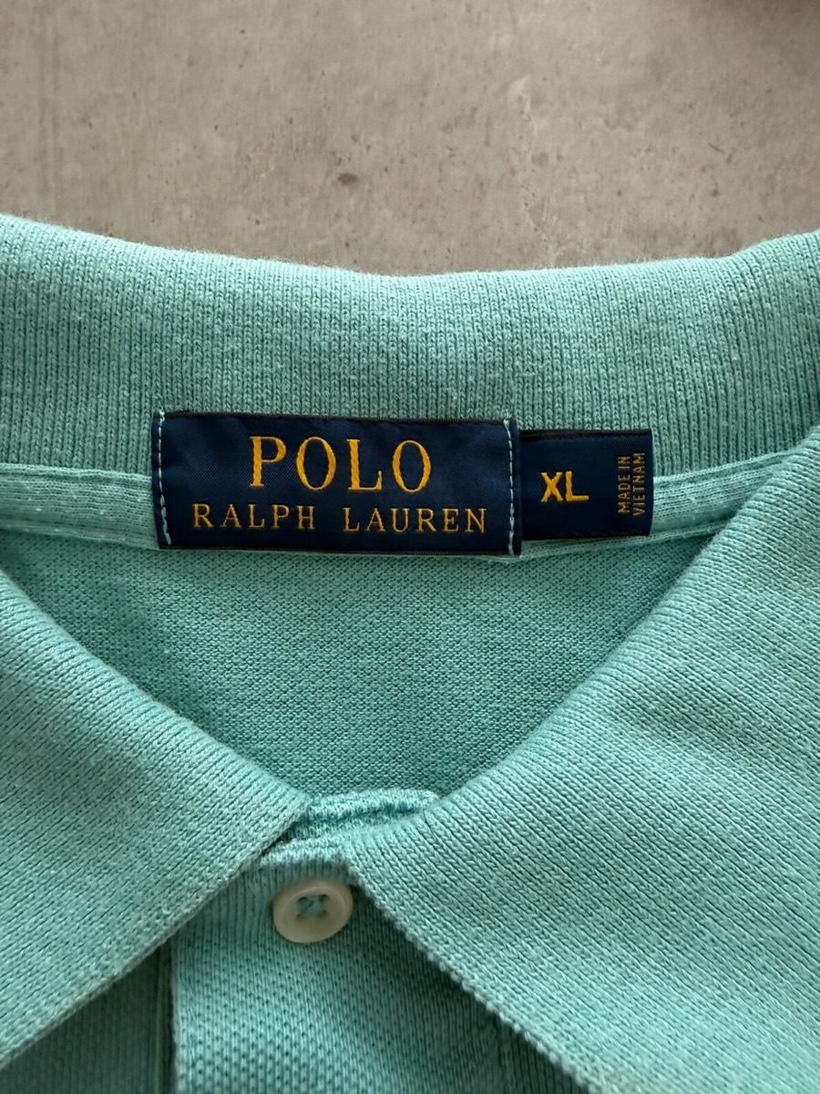 Ralph Lauren Men's Turquoise Polo Shirt
