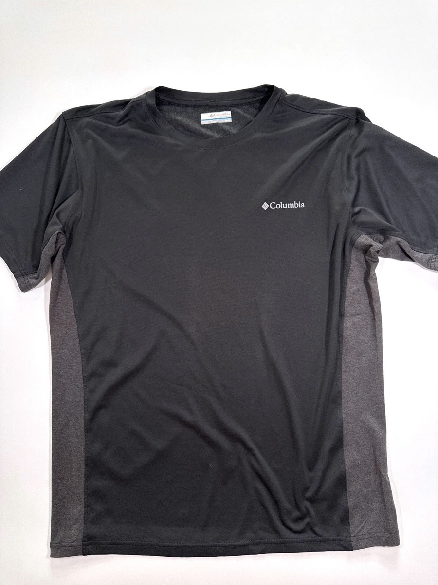 Columbia Men's Zero Ice Cirro-Cool Black Short Sleeve T-Shirt