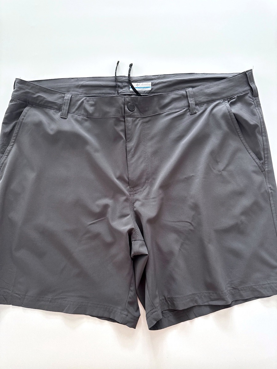 Columbia Men's Hybrid Trek Grey Regular Fit Shorts