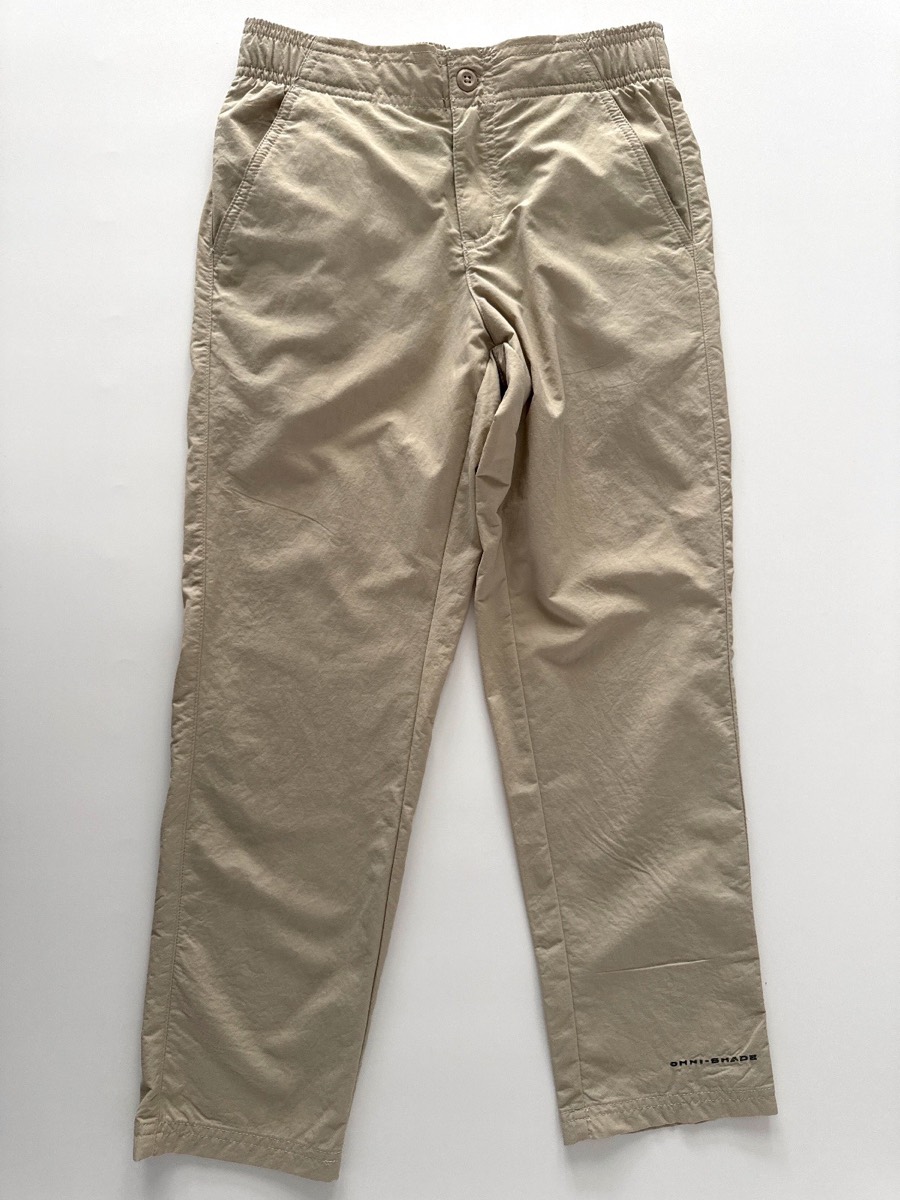 Columbia PFG Boys' Bahama Khaki Straight Leg Trousers (S (8))
