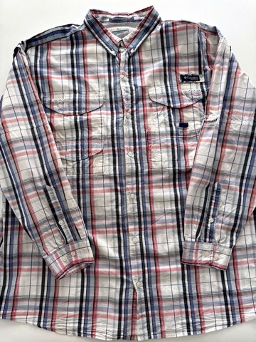 Columbia PFG Men's Super Bonehead Check Long Sleeve Shirt