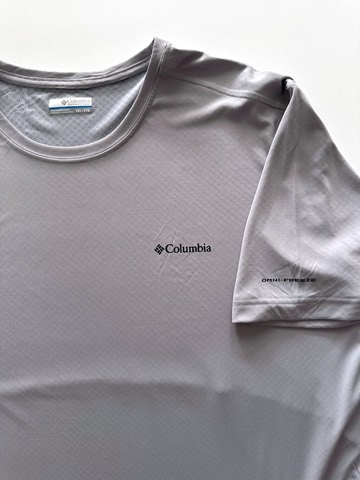 Columbia Men's Grey Short Sleeve T-Shirt