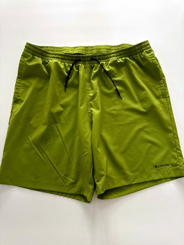 Columbia Men's Summer Tide Stretch Casual Green Stretch Fit Shorts