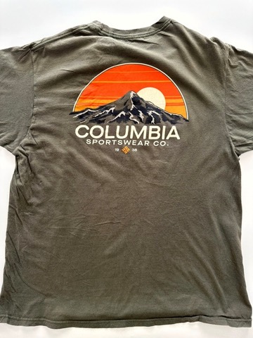 Columbia Men's Olive Short Sleeve T-Shirt