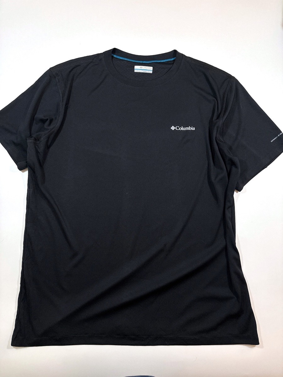 Columbia Men's Zero Rules Black Short Sleeve T-Shirt