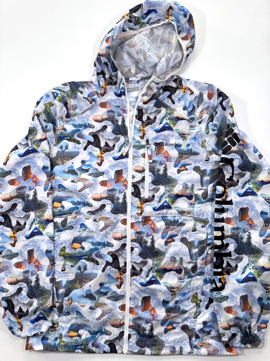 Columbia Men's Flash Forward Windbreaker Patterned Jacket