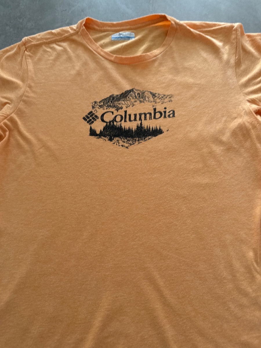 Columbia Men's Light Orange T-Shirt