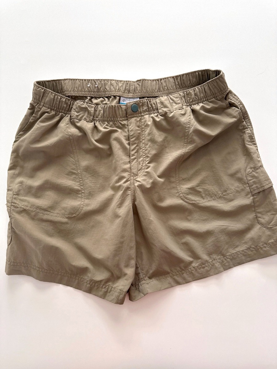 Columbia Women's Sandy River Cargo Khaki Stretch Fit Shorts