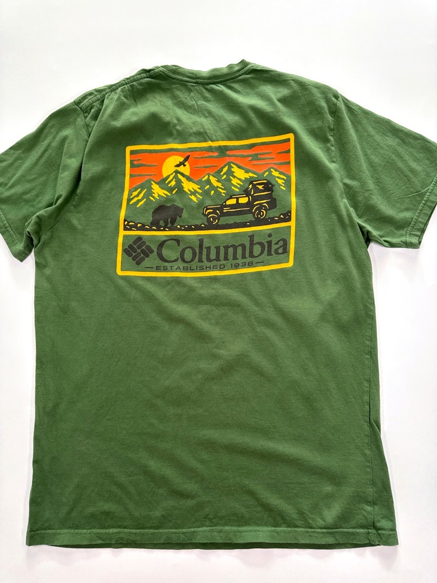 Columbia Men's Green Mountain Print Short Sleeve T-Shirt