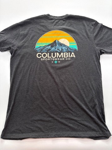 Columbia Men's Grey Short Sleeve T-Shirt